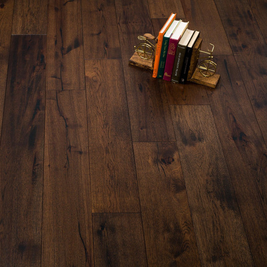 Naturally Aged Flooring Medallion Collection Desert Shadows 91198 Engineered Hardwood Room Scene