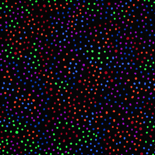 Joy Carpets Neon Lights Dots Aglow Fluorescent 950 Commercial Carpet Tile