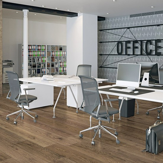 Johnson Hardwood Countryside Oak 7 1/2" Engineered Hardwood Plank Room Scene