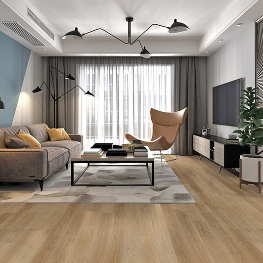 Johnson Flooring Cellar House 7-1/8" Luxury Vinyl Plank Room Scene