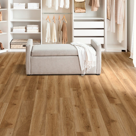 Engineered Floors PureGrain Cultivate D2023 7" Luxury Vinyl Tile Room Scene