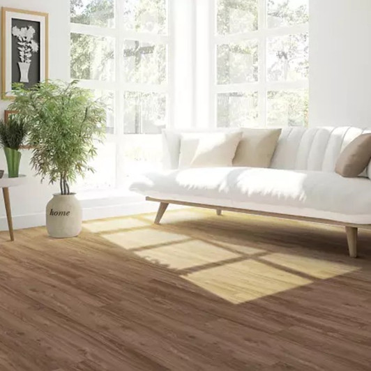 Mohawk Hard Surface Leighton II 8" Luxury Vinyl Plank Room Scene