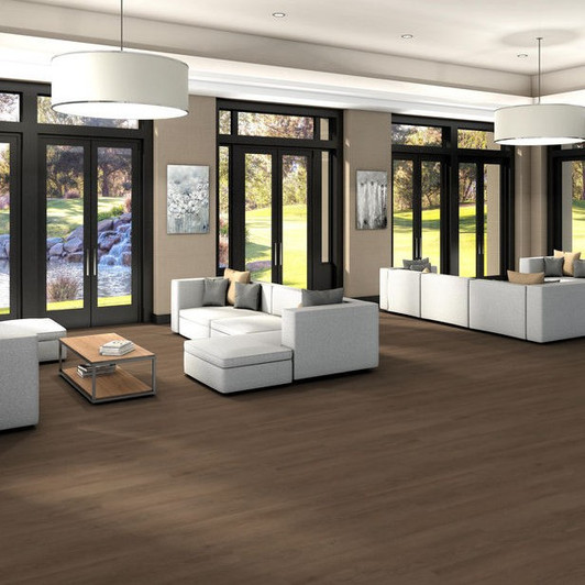 Shaw Philadelphia Commercial Willow Oak 30mil 5716V Luxury Vinyl Plank Room Scene