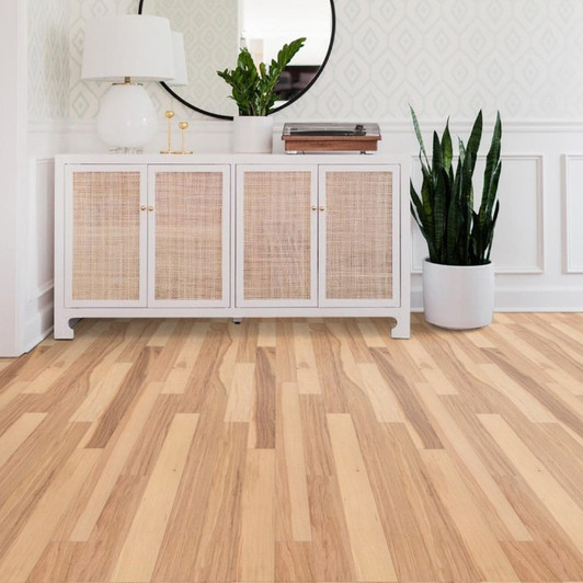 Shaw Hardwoods Natural Classics Hickory 3" Engineered Hardwood Plank Room Scene