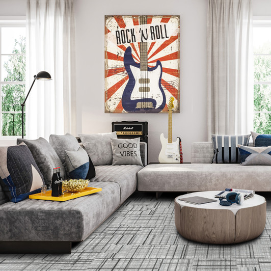 Joy Carpets Room To Grow Free Spirit 26 oz. Commercial Broadloom Carpet Room Scene