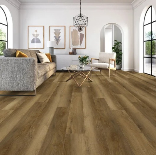 Titan Surfaces Epic 7" WPC Luxury Vinyl Plank Room Scene