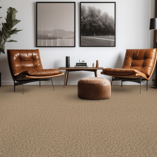 Stanton Cavan Mesa Wool Residential Carpet Room Scene