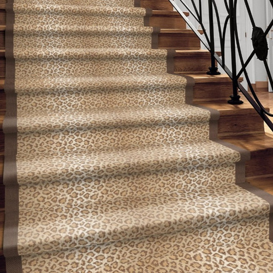 Stanton Rosecore Bargello 15' Residential Carpet - Bronze Room Scene