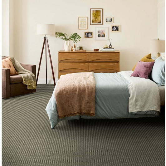 Shaw Anso Colorwall Knitted Tone Life-300 Olive Tree Room Scene 