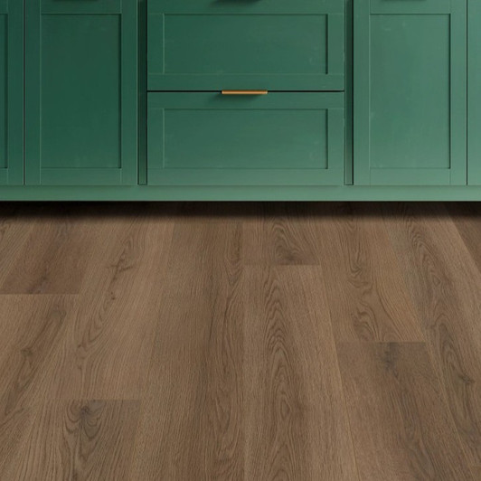 Shaw Homebound Loose Lay 3430V0-Mocha Room Scene