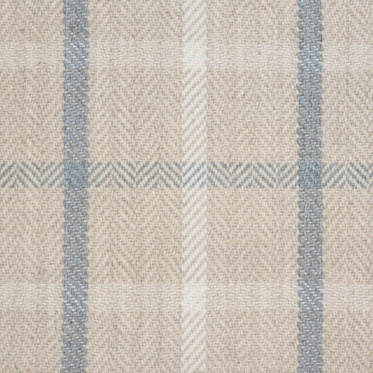 Stanton Crescent Tailor Made Tattersall Residential Carpet - Raindrop