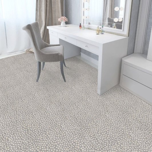 Stanton Rosecore Mirage Cheetah 13' 2" Residential Carpet - Slate Room Scene 