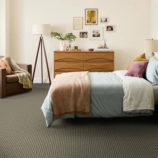 Shaw Anso Colorwall Knitted Tone 5E917-300 Olive Tree Room Scene