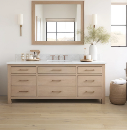Mohawk TecWood Enhanced Madera Trace WEK60-Topeka Taupe Oak Room Scene