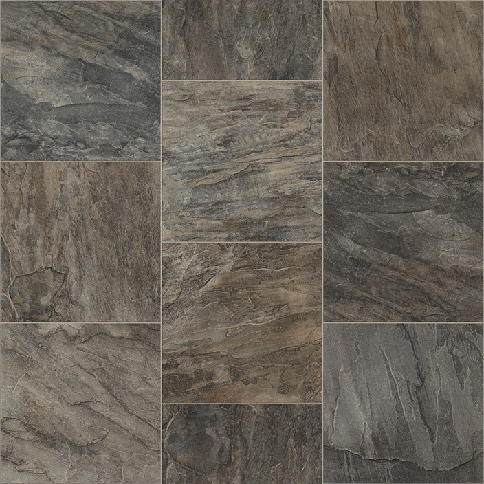 Mannington Slate Cambridge Silver Sheet Vinyl is available at