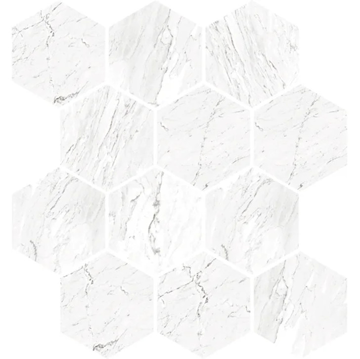  Floors 2000 Marbles Hexago 9"x 11" Ceramic Tile