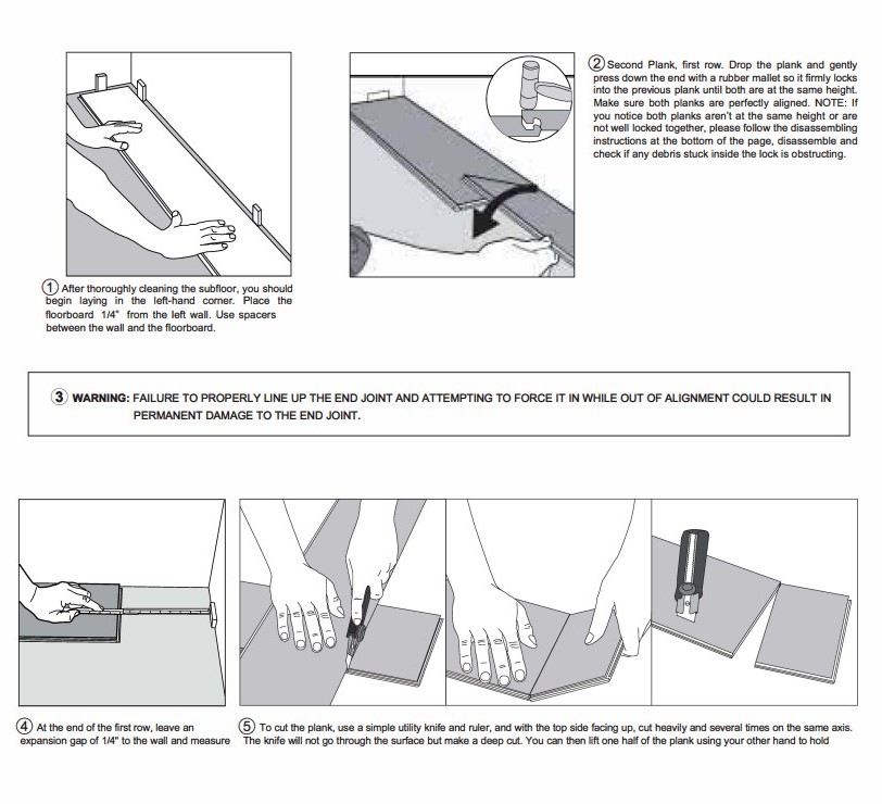 Looking For Beckham Brothers FLEXCOR SPC Luxury Vinyl Installation ...