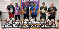 Happy Belated Birthday & A Silver Medal for Onix's Gabriel Fournier!