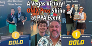 A Vegas Victory! ONIX Pros Shine at PPA Event