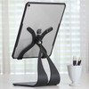 Black iPad stand used with a case on desk - Stabile PRO