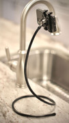 iPhone mount coiled tall landscape next to kitchen sink PED5-COIL iPhone mount coiled tall landscape next to kitchen sink PED5-COIL