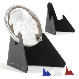 Coin Stand Solid Steel