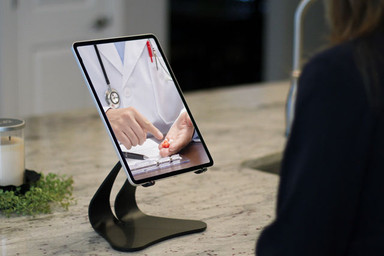 Telemedicine iPad and iPhone Stands