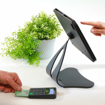 Secure iPad Stand with Flip