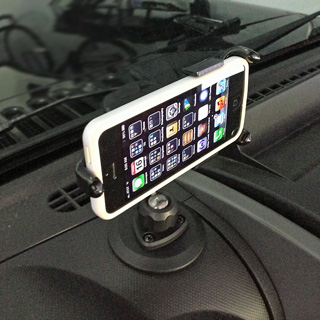 Jeep Wrangler iPhone Mount PED4-Mount-CH50