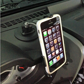 Jeep Wrangler iPhone Mount PED4-Mount-CH50