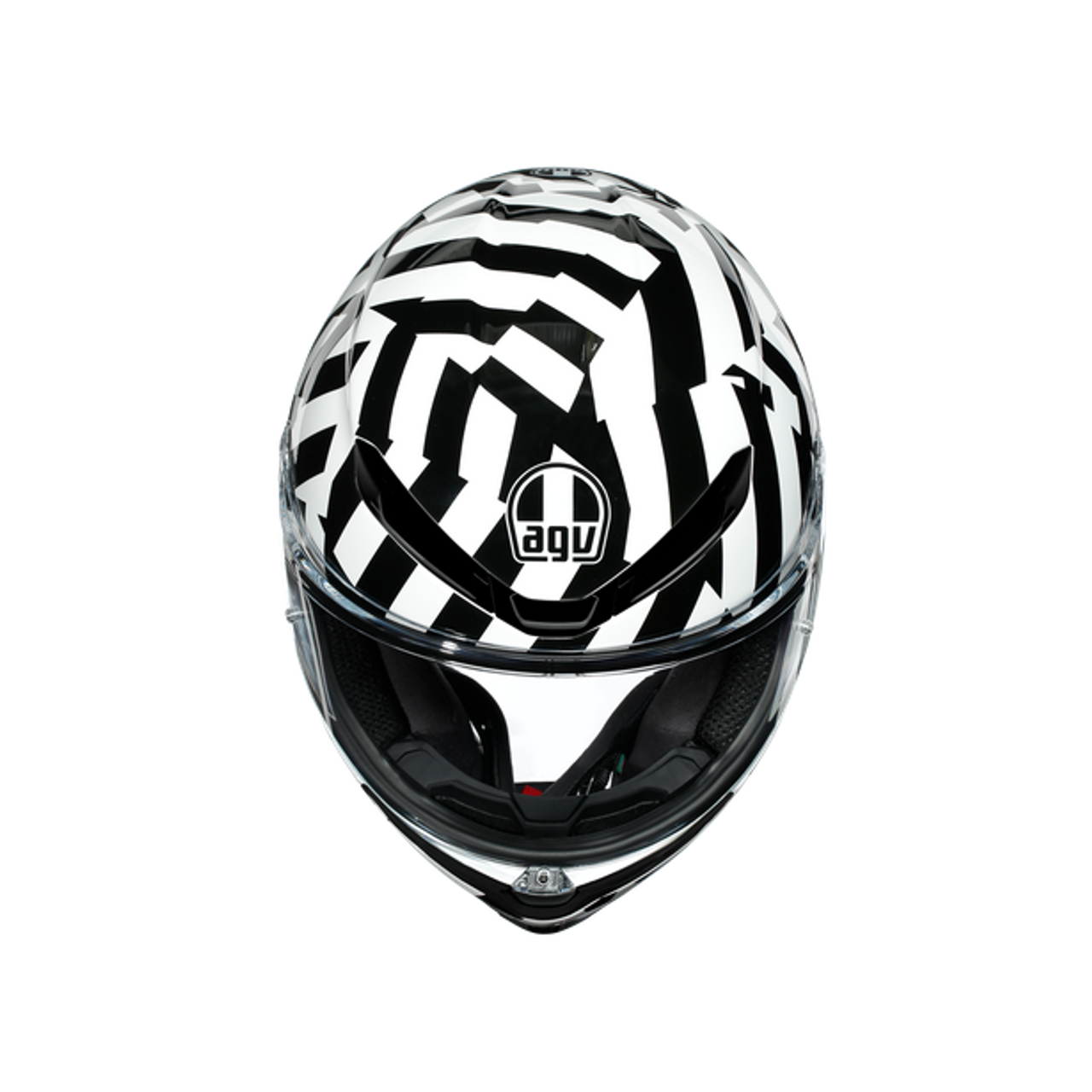 agv k6 black white