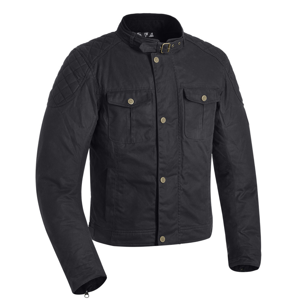 oxford waxed cotton motorcycle jacket