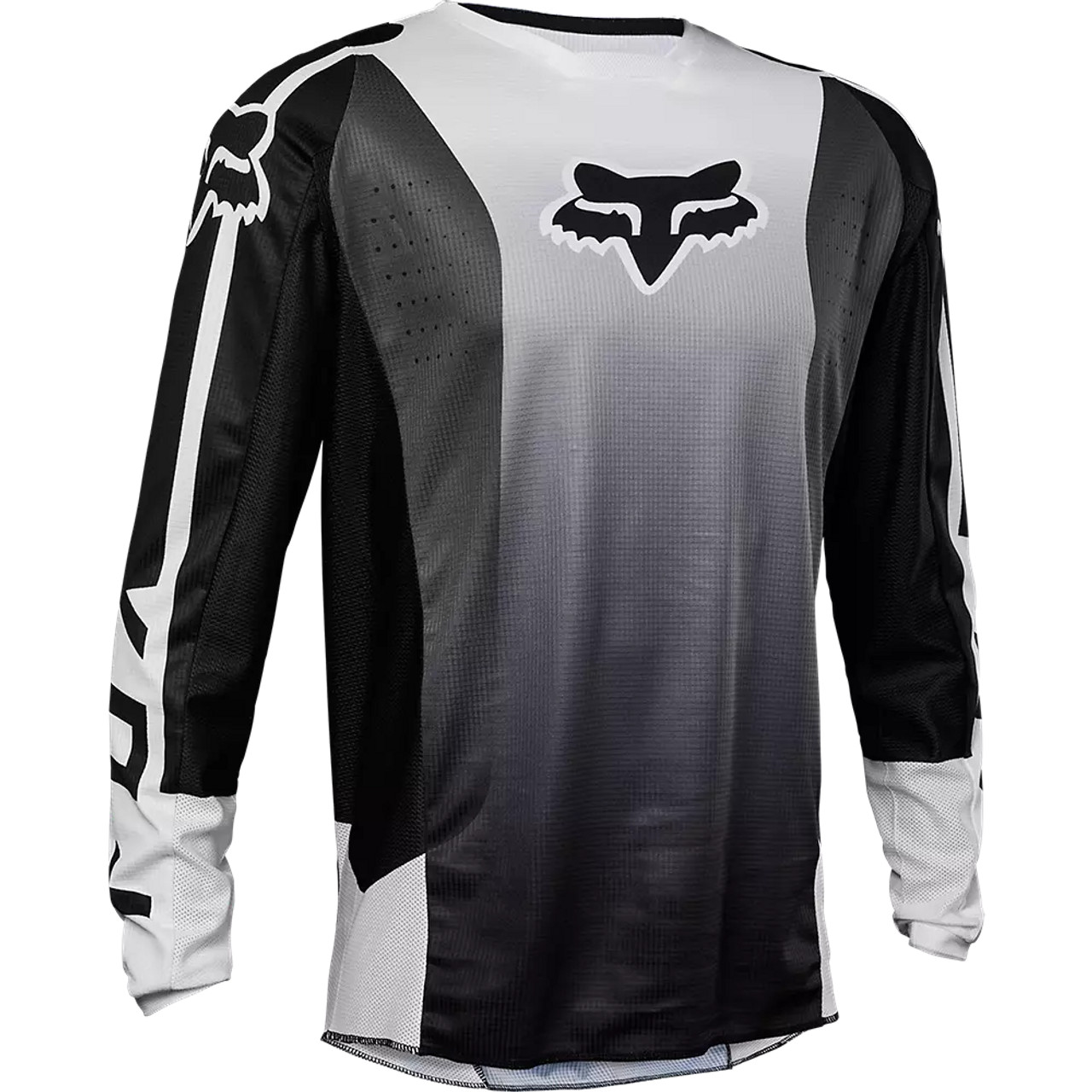 Fox 180 Leed Motocross Jersey - Black / White