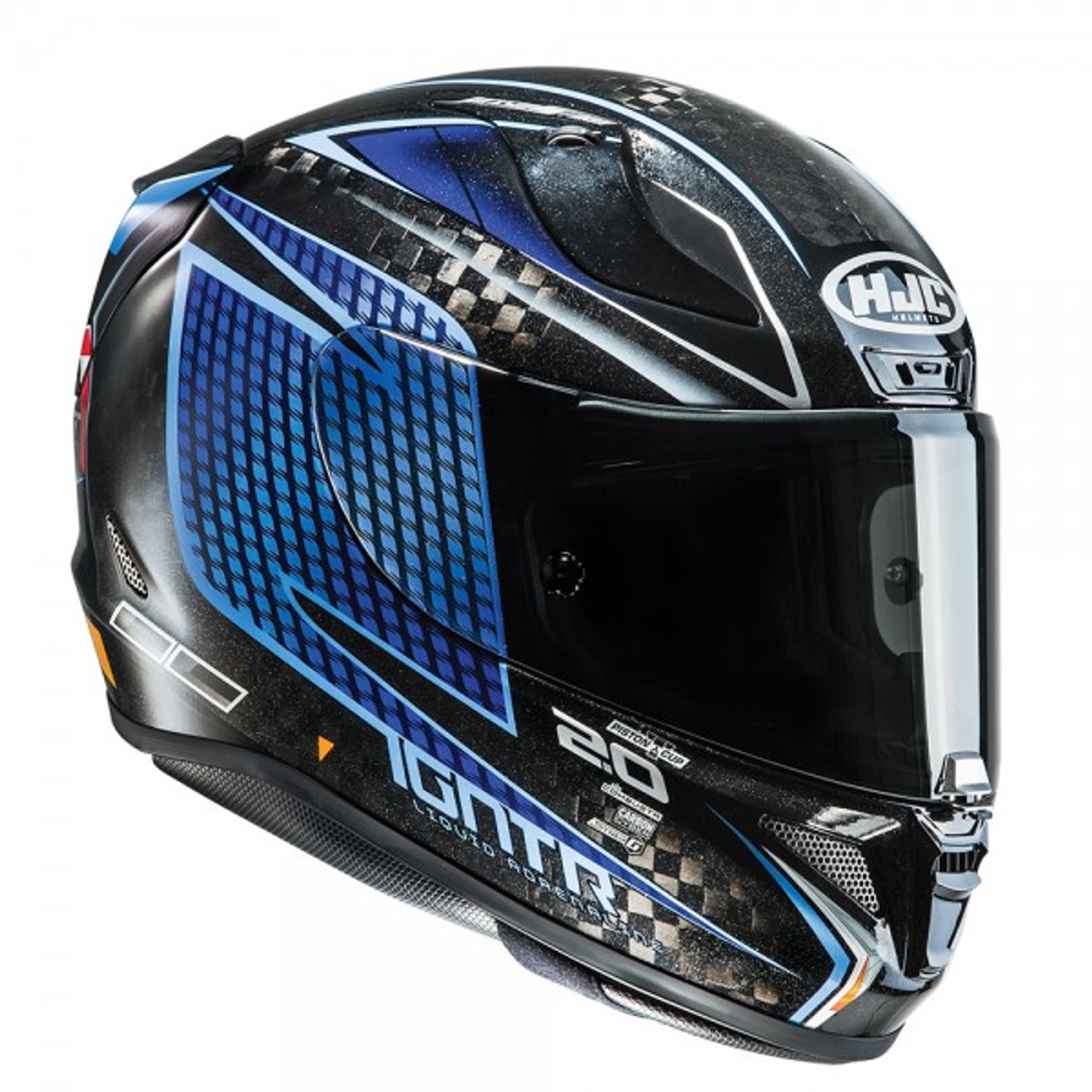 HJC RPHA 11 Carbon Full Face Helmet Jackson Storm Pixar Replica