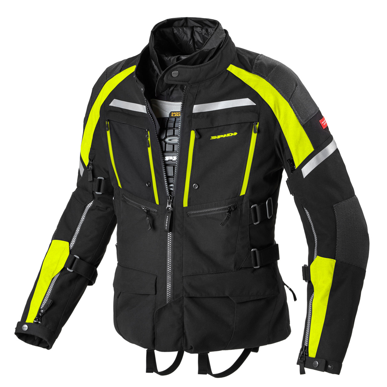 Spidi H2OUT Armakore Textile Jacket - Black / Yellow