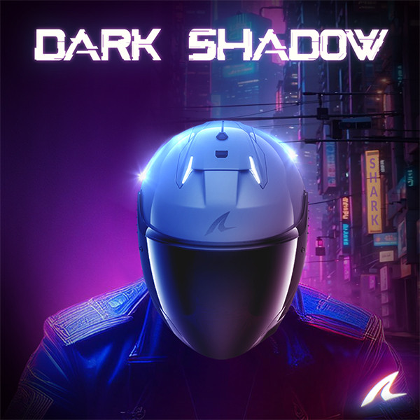 Shark Skwal I3 Jet Dark Shadow Open Face KMA Mega Motorcycle Store