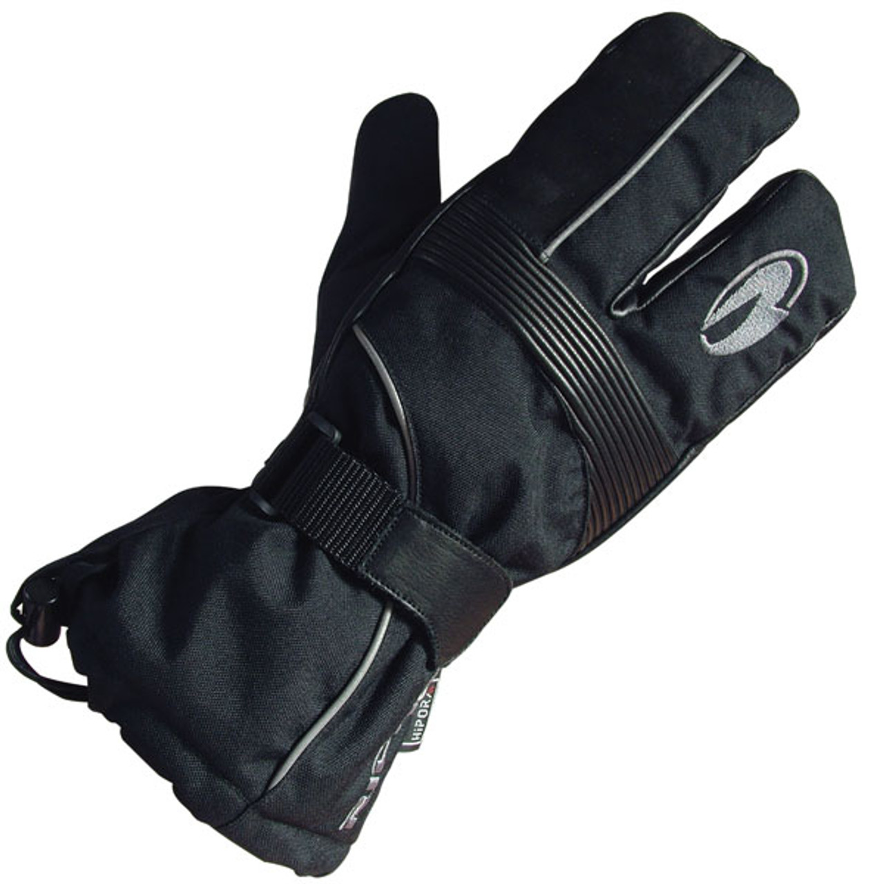 Richa 2330 Waterproof Mitten Styled Gloves - Black