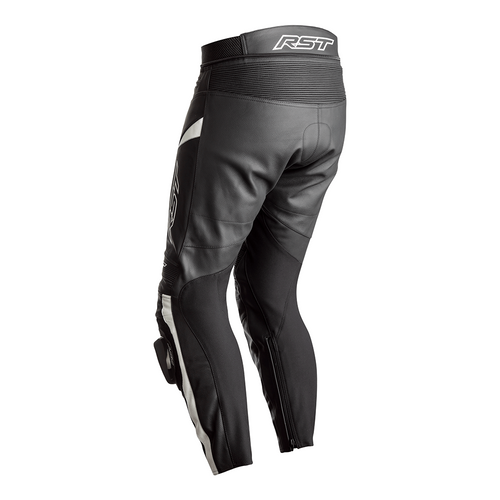 RST Tractech Evo 4 CE Mens Leather Jeans - Black / White .