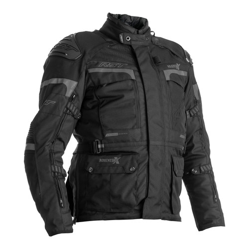 RST Pro Series Adventure-X CE Mens Textile Jacket - Black / Black