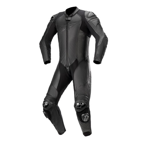 Alpinestars GP Plus V3 Graphite Leather 1 Piece Suit - Black