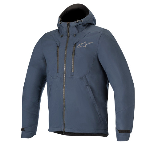 Alpinestars Domino Tech Shell Textile Jacket - Blue / Navy