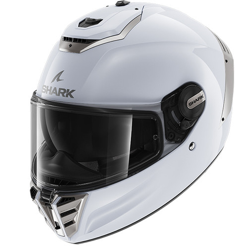 Shark Spartan RS Blank W01 - White