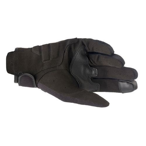 Alpinestars Copper Short Gloves - Black / Red Fluo