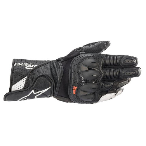 Alpinestars SP-2 V3 Leather Gloves - Black / White