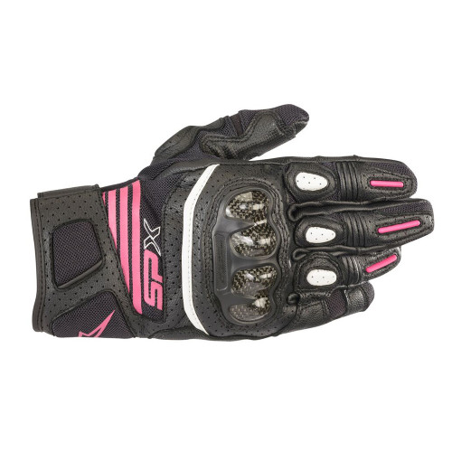 Alpinestars Stella SP-X Air Carbon V2 Gloves - Black / Fuchsia