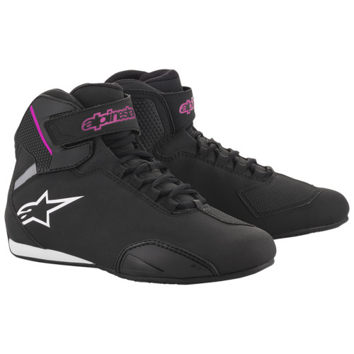 Alpinestars Sektor Waterproof Motorcycle Shoe - Black / Dark Grey