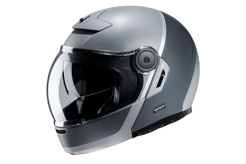 HJC V90 Flip Front Helmet - Mobix grey