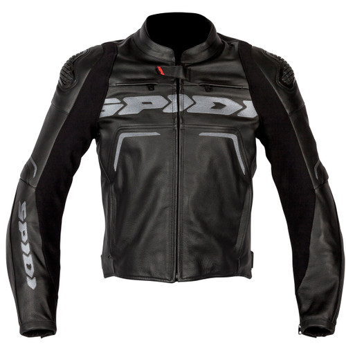 Spidi GB Evo Rider 2 CE Sports Leather Jacket - Black
