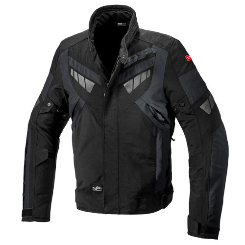 Spidi Outlander Adv Motorcycle Jacket Black / Grey Red