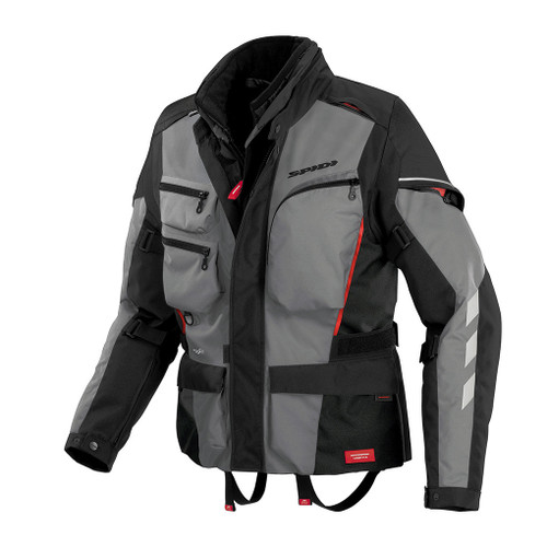 Spidi H2OUT Voyager 3 Waterproof Textile Jacket - Black / Grey